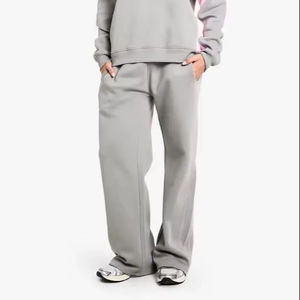 Pantalon large en toile pour femme, coupe droite, imperméable, écologique, de haute qualité, ample, pour un mouvement facile en hiver - Product Image 1