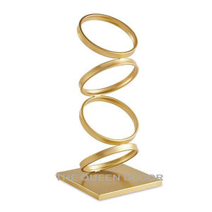 Luxury Vintage Metal Decorative Sculpture Table <b>Desk</b> Designer Home Decoration Ornament for Living Room for Party Showpieces - Product Image 2