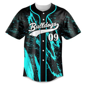 Sweat-shirt de baseball uni taille américaine, personnalisable par sublimation thermique, respirant en maille, unisexe, polyester - Product Image 5