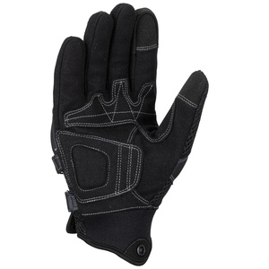 Guantes de Carreras de Cuero Premium con Patrón de Castillo, de Alto Rendimiento, Cierre de Gancho y Bucle en el Puño Corto, Transpirables, de Dedo Completo - Product Image 3