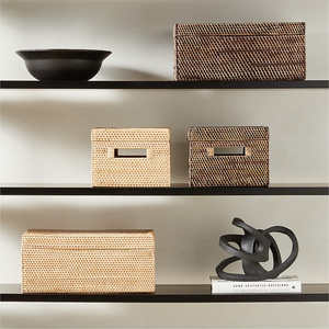 100% Handmade Top Quality Sustainable Natural Eco-friendly <b>Rattan</b> <b>Storage</b> <b>Box</b> with Lid Made From the Top Wholesale Factory - Product Image 3