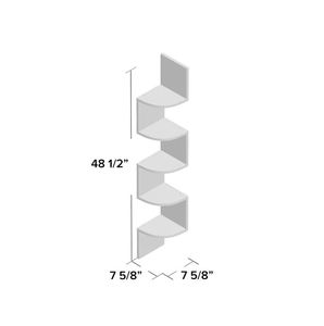 Storage shelves <b>corner</b> wholesale custom wall mounted storage shelf for home hotels living room kitchen decor made in india 2023 - Product Image 4