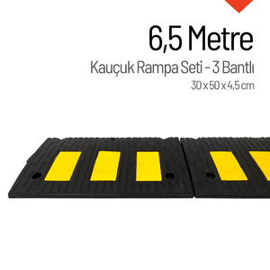 Portable 6.5 Meter <b>Set</b> Rubber Ramp - Product Image 1