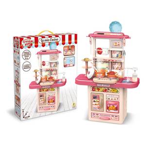 Grande Chef 80029 Cocina de Juguete con Accesorios, Efectos de Luz y Sonido, 46.5x19x65cm - Product Image 1