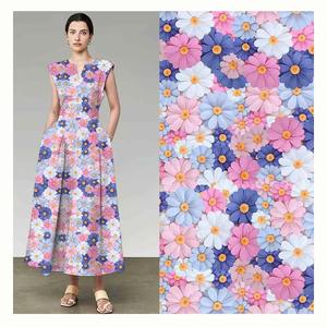 Precio barato 30*30S 68*68 tela de rayón viscosa impresa Digital para vestido - Product Image 6