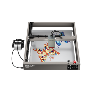 Graveur et découpeur laser Falcon2 40W, kit d'essai gratuit, type portique, pour acrylique, pierre, métal, plastique, verre, MDF, laser CO2 DIODE EFR MAX M2 - Product Image 1