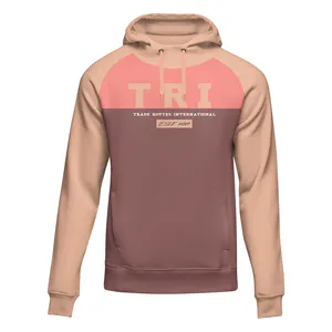 Customized men's patchwork sportswear Fashion brand hoodie set Two piece Hoodies and Sweatshirt available