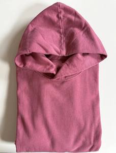 Sudadera con capucha de Jersey de algodón con estampado de logotipo de gran tamaño rosa viejo de talla grande OEM sudaderas con capucha personalizadas pulóver sudaderas con capucha de gran tamaño 2017 - Product Image 4