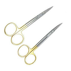 กรรไกรตัดเหงือกไอริสกรรไกรผ่าตัดฟันแบบตรงและโค้ง - Product Image 1