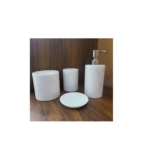 ชุดเฟอร์นิเจอร์โรงแรมหินอ่อน, ชุดตู้ไม้เนื้อแข็งติดผนังคอลเลกชันเฟอร์นิเจอร์ห้องน้ำหรูหรา - Product Image 3