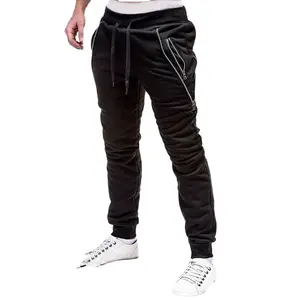 Venta al por mayor personalizar los hombres Slim Fit pantalones Casual Streetwear moda Pantalones de chándal para los hombres - Product Image 1