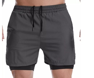 Mode personnalisée Short de surf pour hommes en maille de polyester Vêtements de plage Style décontracté Respirant Toutes les tailles XS XXS Logo personnalisé en toile - Product Image 3