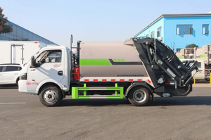 Offres Spéciales M1n1 3cbmss Garbagess Truckss C0mpact0r Sma11 Garbagess C0mpress10n Truckss - Product Image 2