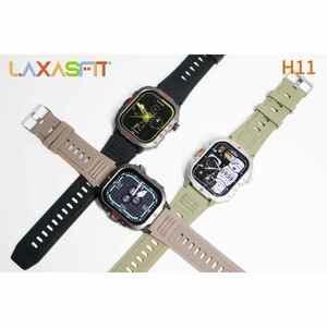 Montre connectée de sport H11 pour l'extérieur, écran tactile IPS 41-43 mm, boîtier en alliage, bracelet en caoutchouc, charge magnétique, moniteur de fréquence cardiaque, appels - Product Image 5