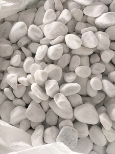 Meilleure vente! Himalaya Blanc Galet Blanc Gravier Pour Aménagement Paysager Décoration Extérieure Intérieur Grande Quantité Galets Gravier Blanc - Product Image 3