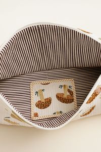 Sac fourre-tout à bandoulière léger en coton matelassé fait main, style bohème, pour femme, en tissu durable 300 GSM, imprimé vintage - Product Image 3