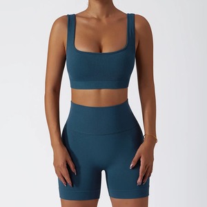 Chándal de patrón sólido transpirable para mujer a la moda, ropa de calle con cierre de cintura elástica, conjuntos cómodos - Product Image 3