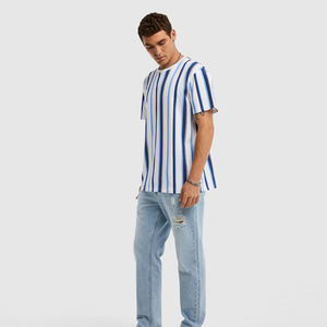 Mejor venta precio hombres serigrafiado camisetas verano desgaste nuevo Equipo de moda Fitness tamaño personalizado hombres serigrafiado camisetas - Product Image 4