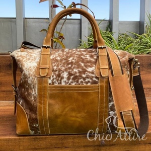 Nouvel arrivage de sacs de week-end en cuir véritable vintage de haute qualité sac de sport en cuir de vachette pour hommes sacs de voyage de luxe personnalisés - Product Image 1