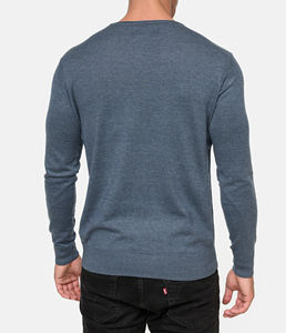 Sweat-shirt à col rond personnalisé 100% coton Sweat-shirt à col rond surdimensionné en molleton français Sweat-shirt uni Streetwear Sweat-shirt à col rond de luxe - Product Image 3