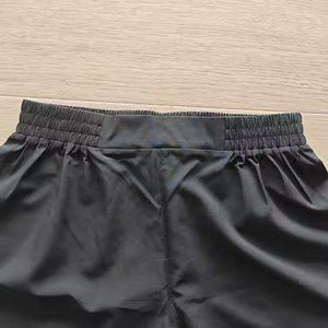 2025 negro personalizado sublimación alta hendidura lucha cintura elástica gimnasio desgaste Bjj MMA pantalones cortos - Product Image 6