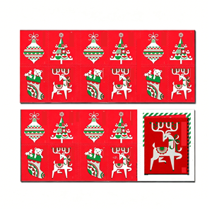 Creative Geometric Snowflake Pattern Stickers – Americana-Style Stamps, Scrapbook Decorations, and Phone Case <b>Decals</b> - Product Image 5