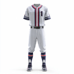 Uniforme de Béisbol Sublimado a Rayas OEM, Uniforme de Béisbol Suave, Jersey de Béisbol, Conjuntos de Jersey de Softbol - Product Image 2
