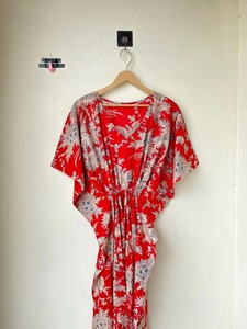 Caftan en coton Caftan floral indien Caftan long Robe pour maman Vêtements de nuit pour la plage Caftan indien long Maxi Robe cadeau - Product Image 4