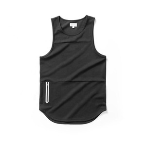 Wholesale <b>Men</b> Fitness Tank Top Custom Sports Gym <b>Mens</b> Stringer Tank Tops Pure Color <b>Singlet</b> - Product Image 4