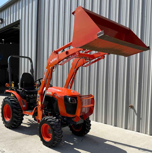 รถแทรกเตอร์ขนาดเล็ก Kubota LA434 4x4 พร้อมบุ้งกี๋ตักดินด้านหน้า ลดราคาพิเศษ - Product Image 5