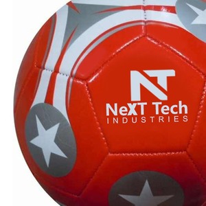 Ballon d'entraînement de football en matériau PU à des fins d'entraînement avec conception personnalisée et logo personnalisé par Next Tech Industries - Product Image 5