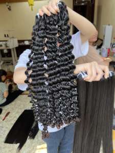 High Quality Vietnamese Pixie Curly Bundles Human <b>Hair</b> 100% Unprocessed No Tangle No Shedding With Wholesale Price - Product Image 2