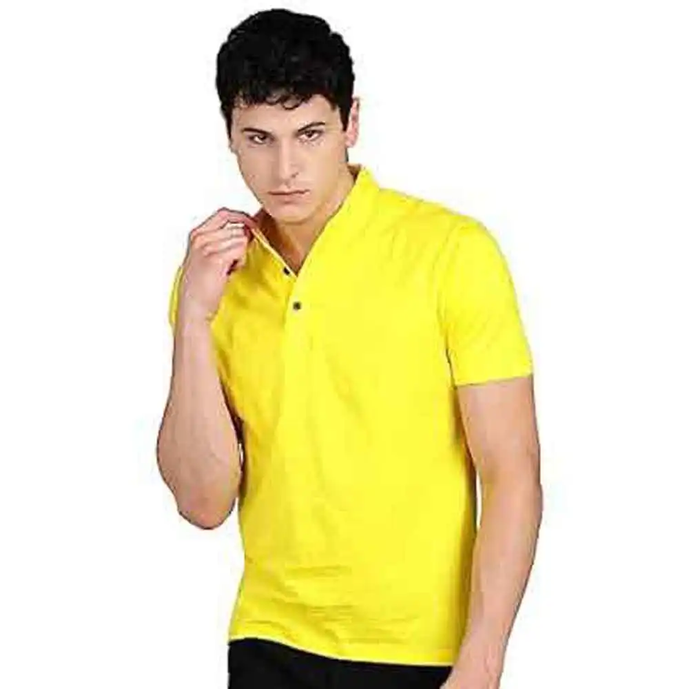 T-shirt erkek pamuk ucuz fiyatlar için yüksek kalite özelleştirilmiş düz T Shirt erkek polo gömlekler