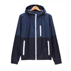 Chaqueta Impermeable de Moda Directo de Fábrica, con Cremallera, 100% Poliéster, Cortavientos, Transpirable, Tallas Grandes, Lavada, Personalizable - Product Image 2