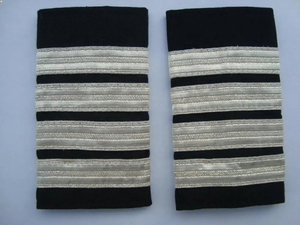 คุณภาพสูงปักทหาร Epaulettes การบินเจ้าหน้าที่ชุดไหล่ Epaulette - Product Image 4