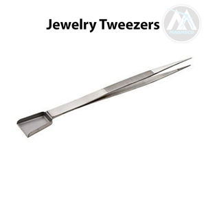 Pinzas de diamante Joyería profesional Pinzas de gemas Pinzas de precisión Acero inoxidable - Product Image 6