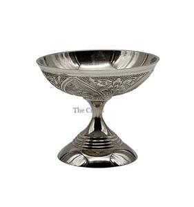 ถ้วยไอศกรีมสแตนเลสแบบตอกลาย ทำมือ รูปทรงกลม ชามเสิร์ฟขนมหวาน ราคาดีที่สุด - Product Image 4