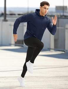 Hombres Ropa de invierno Sudaderas con capucha casuales Sudaderas con capucha de color sólido Ropa de moda Sudaderas con capucha ajustadas para hombres - Product Image 2