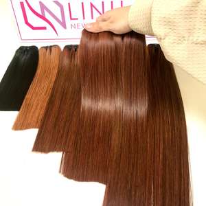 100% naturel cuticule alignée gros paquets de cheveux bruts vierges, vendeurs de cheveux vierges vietnamiens à cuticules alignées - Product Image 3