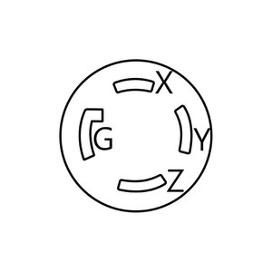 Prise électrique à L15-30 NEMA haute efficacité J-528 30A 250V AC à bride parfaite pour vos besoins de prise électrique - Product Image 5