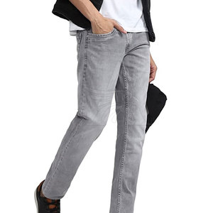 Pantalones Vaqueros Clásicos de Corte Ajustado para Hombre, Ropa Casual, Pantalones Elásticos, Estilo Diario Cómodo - Product Image 6