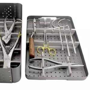 Ensemble d'instruments orthopédiques, fils de Krischner, instruments chirurgicaux pour la réparation des fractures, procédures orthopédiques, acier inoxydable - Product Image 6