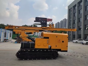 Với 4 Xi Lanh 97kw Cummins động cơ diesel cho năng lượng mặt trời đống cài đặt, hengxing hxr7 năng lượng mặt trời PV đống điều khiển ramming máy - Product Image 5