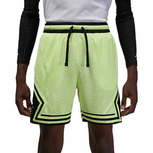 Shorts de course pour hommes en polyester 100% avec taille élastique, imperméables, respirants, en maille, shorts en polyester double maille vierges - Product Image 1