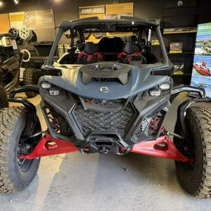 Meilleur prix promotionnel 2026 Maverick R Max X RS Dusty Navy & Legion Red VÉHICULES - Product Image 1