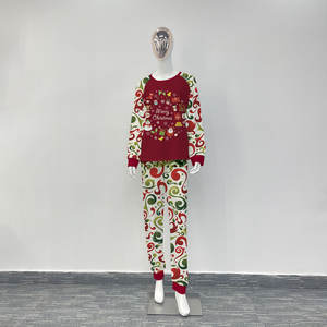 Pyjamas de Noël assortis pour enfants et parents, tenues de famille pour garçons, bébés filles et bébés pour la saison des fêtes - Product Image 6