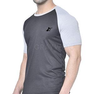 เสื้อยืดฝึกซ้อมคุณภาพพรีเมียม 100% ผ้าฝ้าย สำหรับออกกำลังกายในยิมและวิ่ง ชุดกีฬา-ผ้าแห้งเร็ว เป็นมิตรกับสิ่งแวดล้อม และระบายอากาศได้ดี - Product Image 3