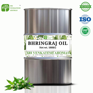 100% liquide en vrac d'huile capillaire biologique pure et naturelle de Bhringraj pour des soins capillaires forts et sains - Product Image 3