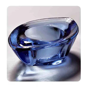 Bougies décoratives en verre rondes personnalisées avec couvercles en bois à prix raisonnable - Product Image 3