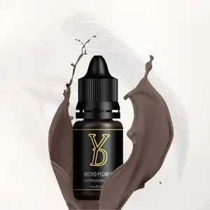 WenShen formulations de couleurs Premium Atteindre Certificat Poudre Sourcils Encre de Tatouage Liquide Pigment de Maquillage Permanent Pour Utilisation en Machine